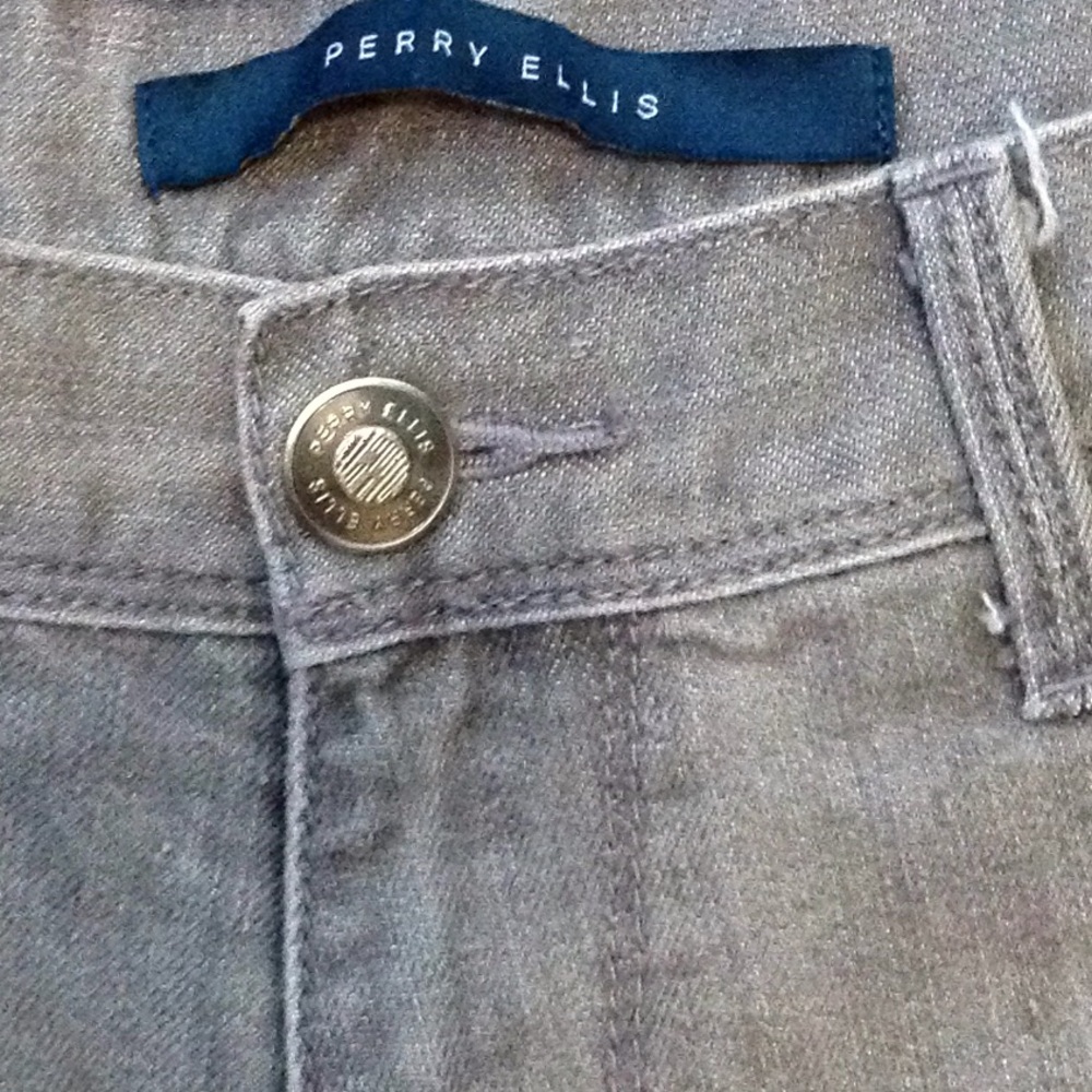 Straight leg designer jean